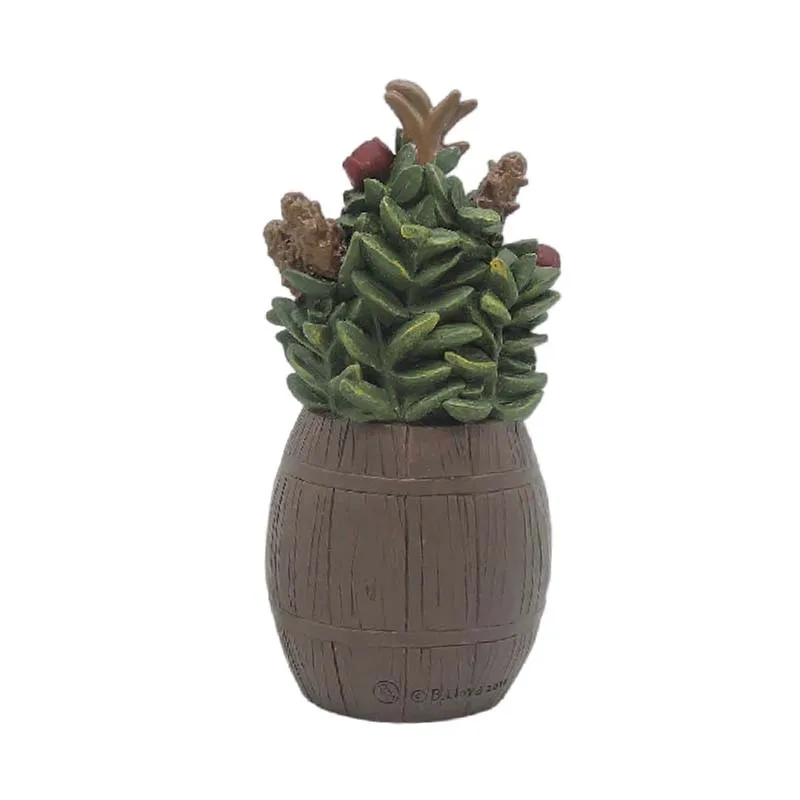 Bucket Flowerpot And Resin Flower-"A Time To Gather" Resin Succulent Flower Pot Fall Decorations For Home