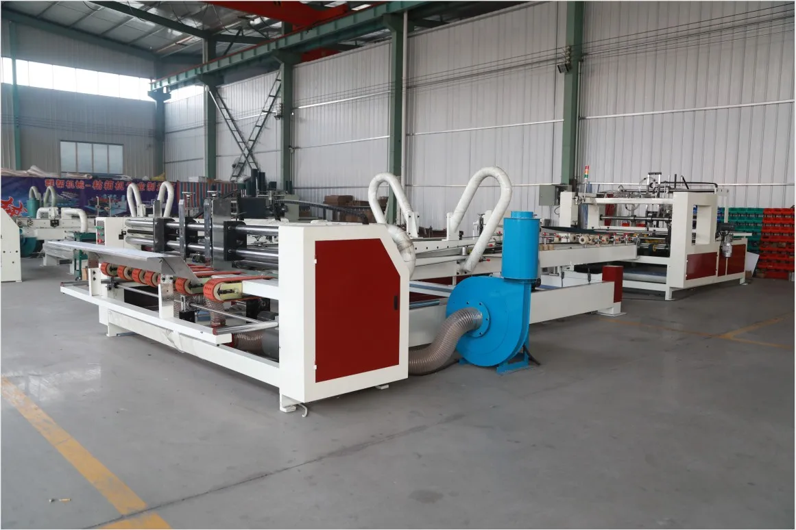 5 ply corrugated box flexo printer rotary slotter die cutter machine
