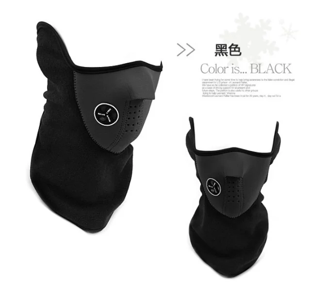 Motorcycle Riding Masks Cycling Neck Warm Half Face Mask Outdoor Safety ...