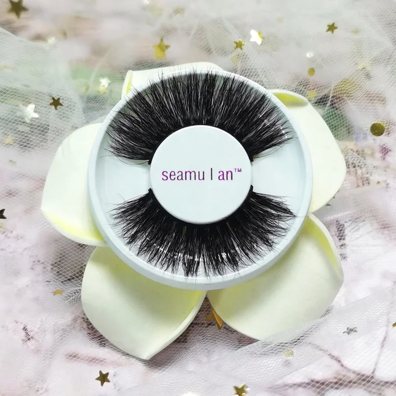 

Wholesale private label 15mm mink eyelash fake lashes individual mink lashes 15mm 5d mink lashes