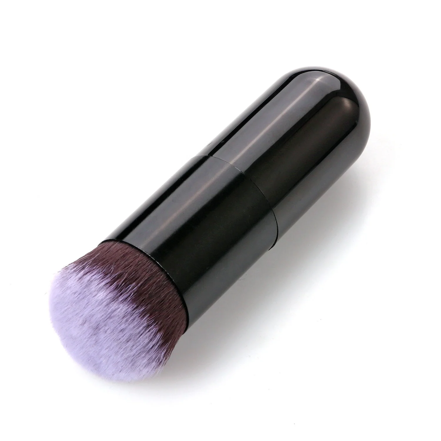 

1 pc Single black tube handle foundation brush beauty tools