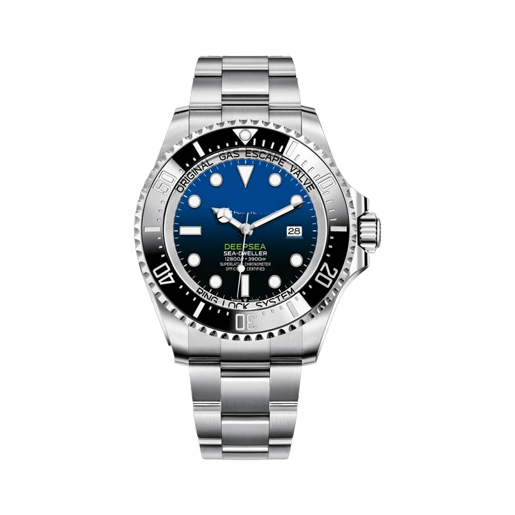 

3A Quality Luxury Automatic 904L Stainless Steel Sapphire Mirror Glass 44mm Deepsea Rolexables Watches