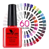

Venalisa Nail Art 60 Colors 7.5ml Wholesale Color Gel Nail UV LED Soak Off Lacquer Varnish Nail Polish