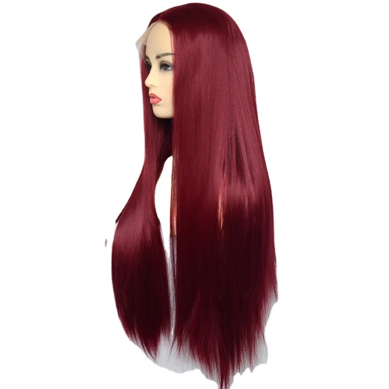

150% 180% Density Swiss 13x4 Transparent Lace Frontal Wig Black Women 100% Human Hair Pre Plucked 99j Lace Front Wig