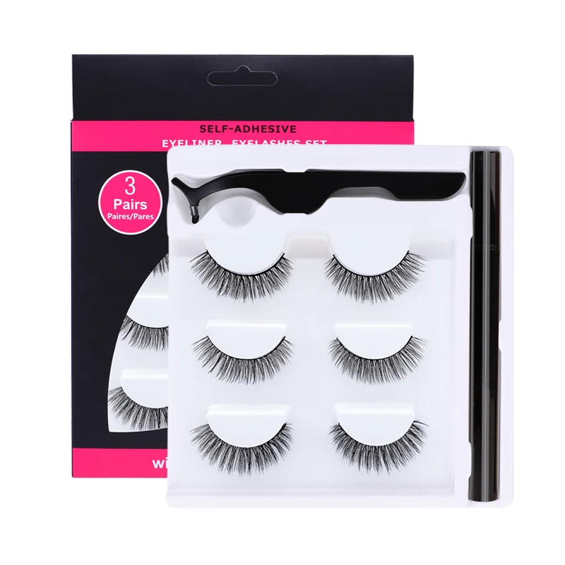 

wholesale 100% share private label Liquid Adhesive Magnetic Eyelashes Eyeliner Pen With Waterproof, Black color