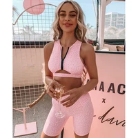 

Free Shipping Yoga pants nylon sports leggings shorts with tank tops women gym wear tights for ladies