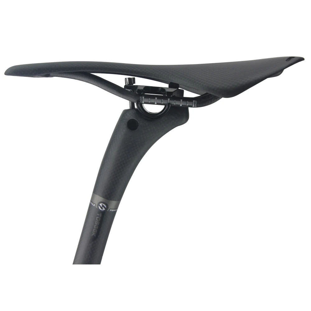 Upanbike Bike Seat Post T800 3k Carbon Fiber Lay Back Matt Black Bicycle Seatpost 27.2mm 30.8mm