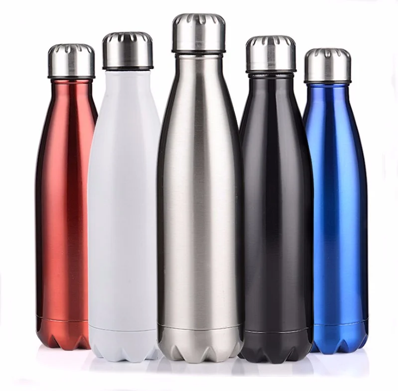 

Wholesale Double Wall Vacuum Promotion Stainless Steel Flask Tumbler Bottle, 20 colors/custom color