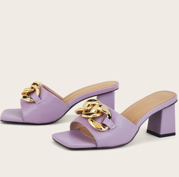 

UP-3112r Fashion All-match High Heel Shoes Summer sandales femmes