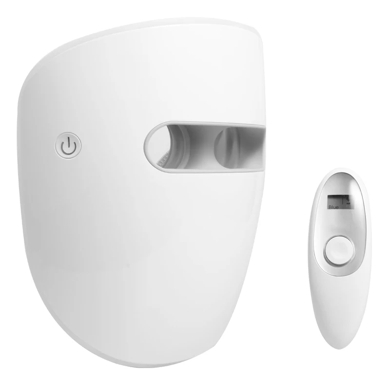 

2020 Portable Wireless Led Light Therapy System Mask waterproof Skin Care Beauty Device Face Lifting Led Skin Rejuvenation Mask