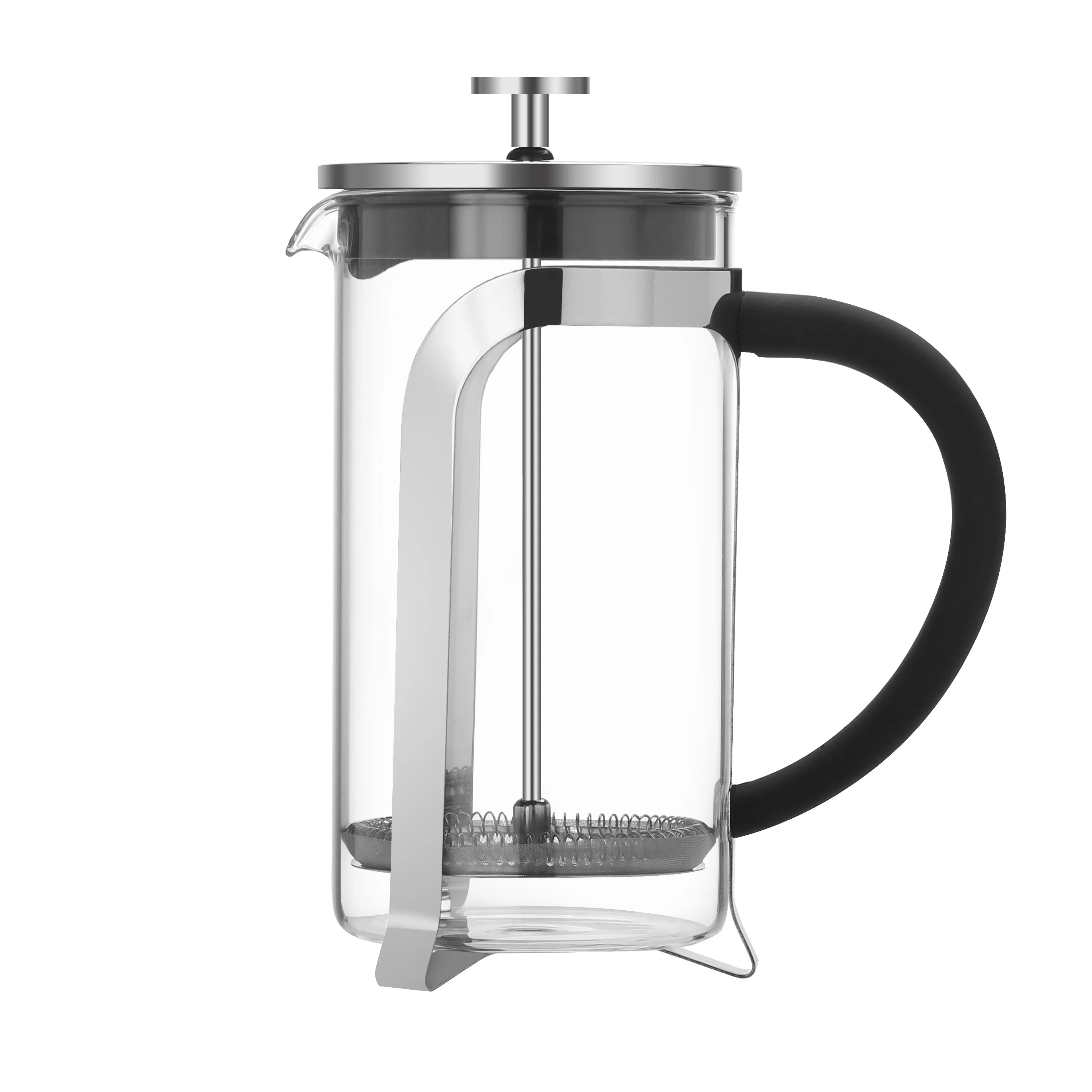 

High Borosilicate Glass Stainless Steel 304 French Press Coffee Maker 350ml
