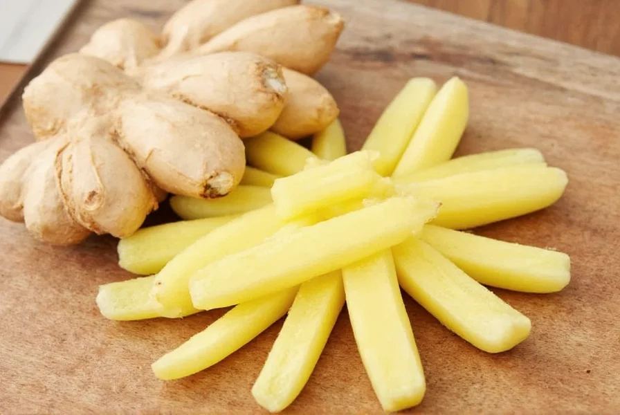 Step-by-step visual guide showing how to scrape ginger with a spoon instead of peeling