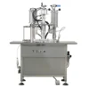 Cosmetic aerosol spray can filling machine with modern design