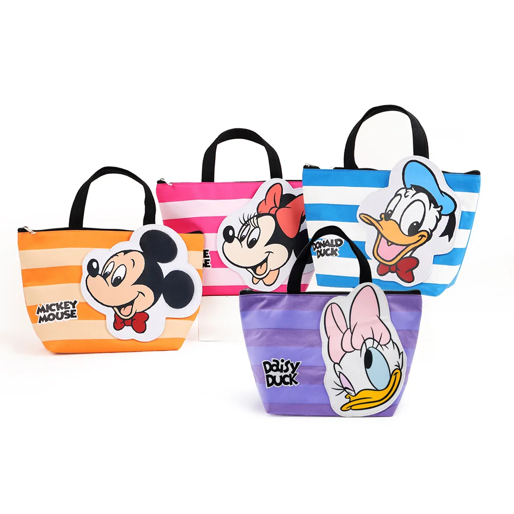 

Disney storage bag children's portable lunch bag Mickey Mouse thermal insulation lunch box bag