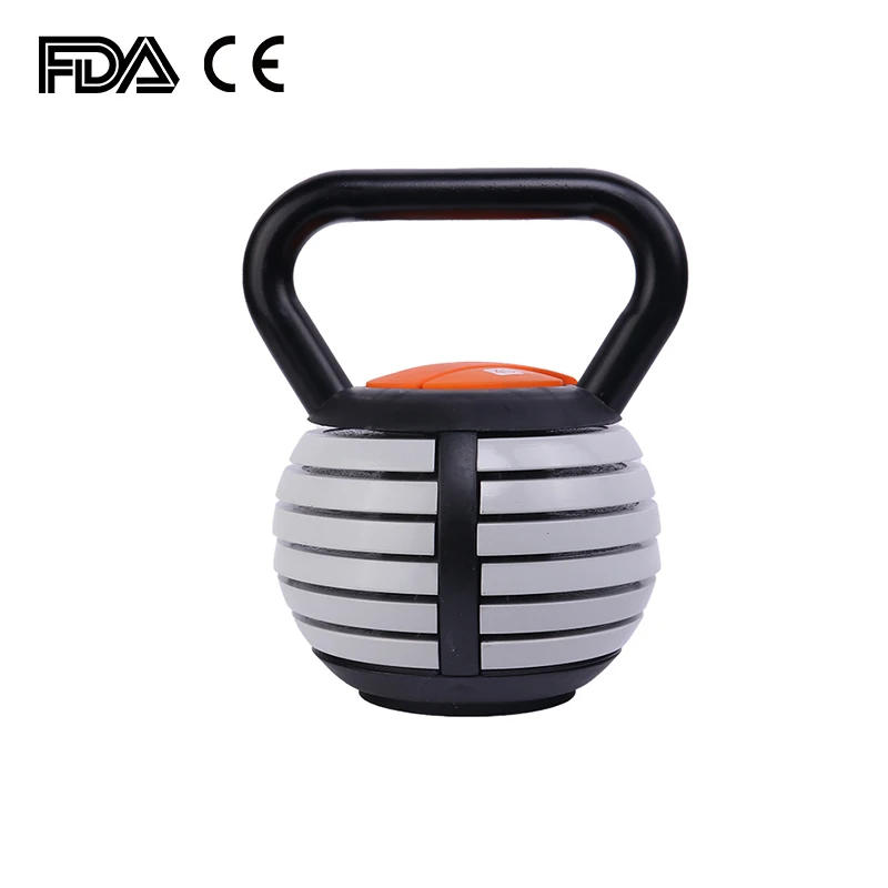 

2021 Vivanstar Portable 3.6~20Kg Adjustable Kettlebell ST1802, Indoor Gym Exercise kettlebells, Customized color