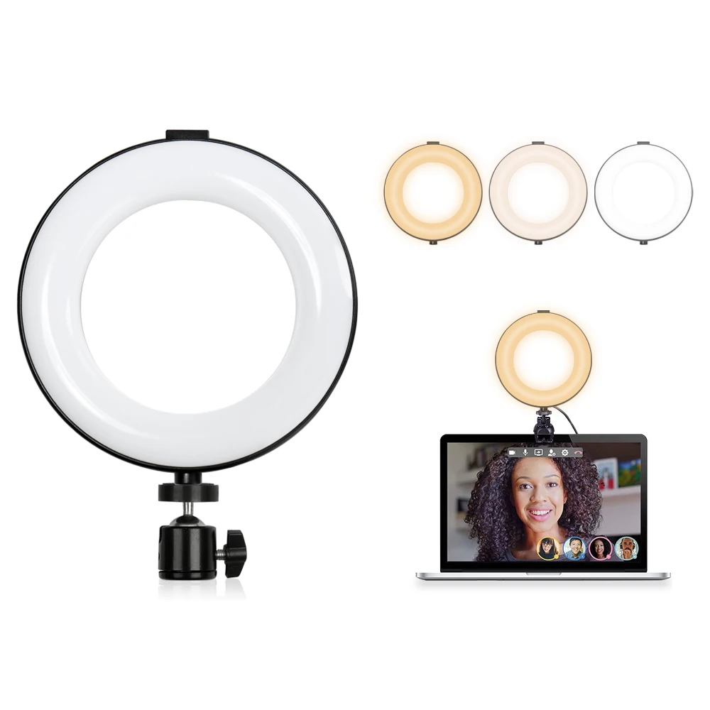 

Factory Price portable 6" Ring light for living streaming