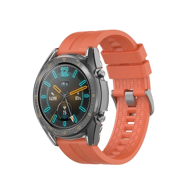 

SIKAICASE Colorful Silicone Watchbands for HUAWEI Watch GT 46mm /Magic Watch 2 42mm Watch Bands