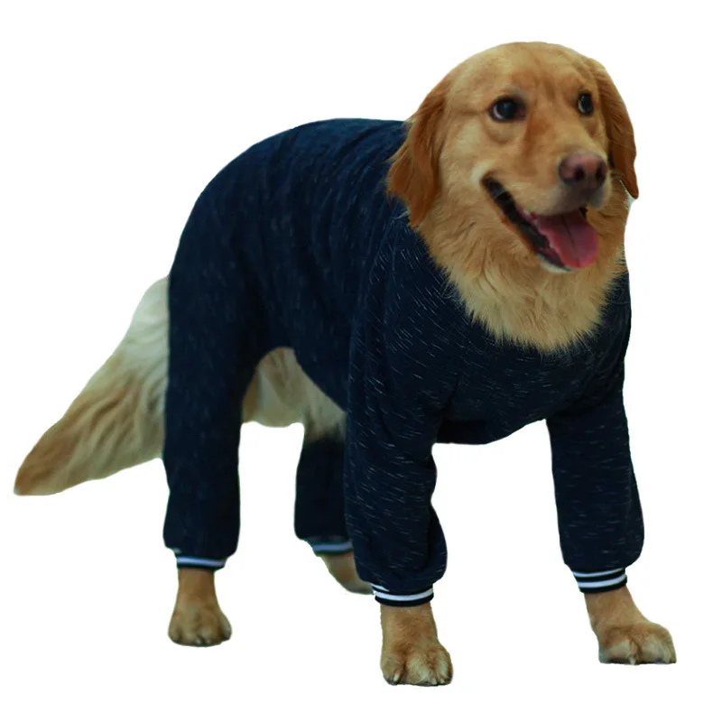 

autumn winter pet big dog clothes lengthened protective joint jacquard four-legged bottoming shirt
