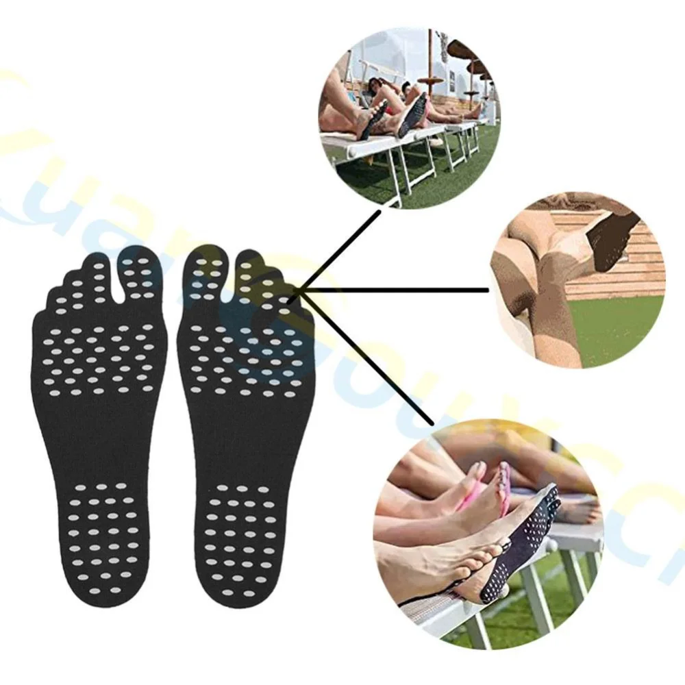 

Silicone Unisex Beach Foot Patch Pads Insoles Men Comfortable Waterproof Invisible Anti-skid Shoes Mats Women Foot Pads Patch