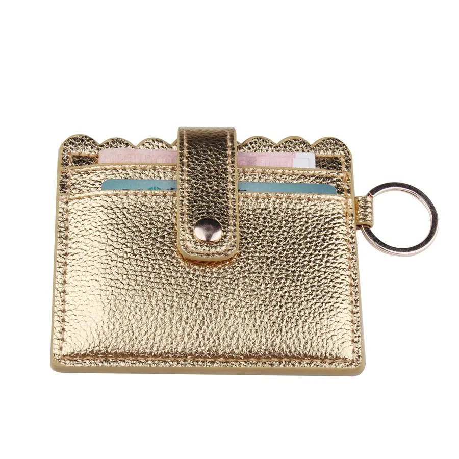 

Wholesale short ladies wallet cute girl small card package ladies wallet