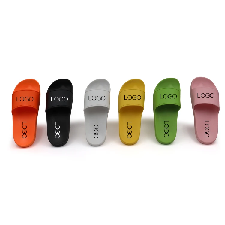 

Custom Logo Slippers Men Plain Blank Slide Sandal custom printed slippers slides footwear Slippers Custom Logo Slide, Customized color