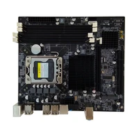 

high quality original intel chipset x58 LGA 1366 desktop motherboard with 5 pci slots