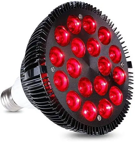 Factory direct 54W led light therapy bulb 660nm 850nm red light therapy lamp