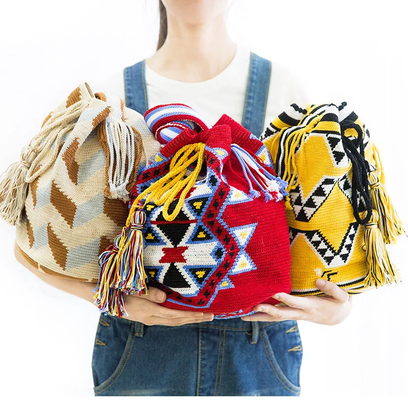 

Handmade Pure manual Colombian mochila bags