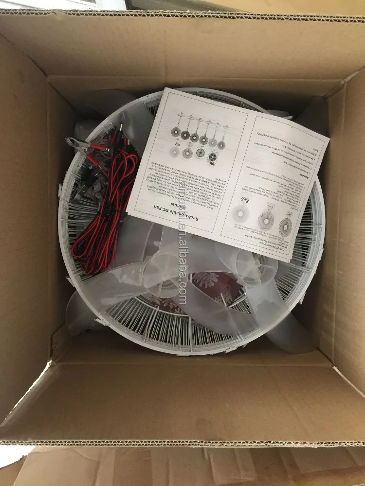 Stand Fan, 12V, Solar, USB - detail 50