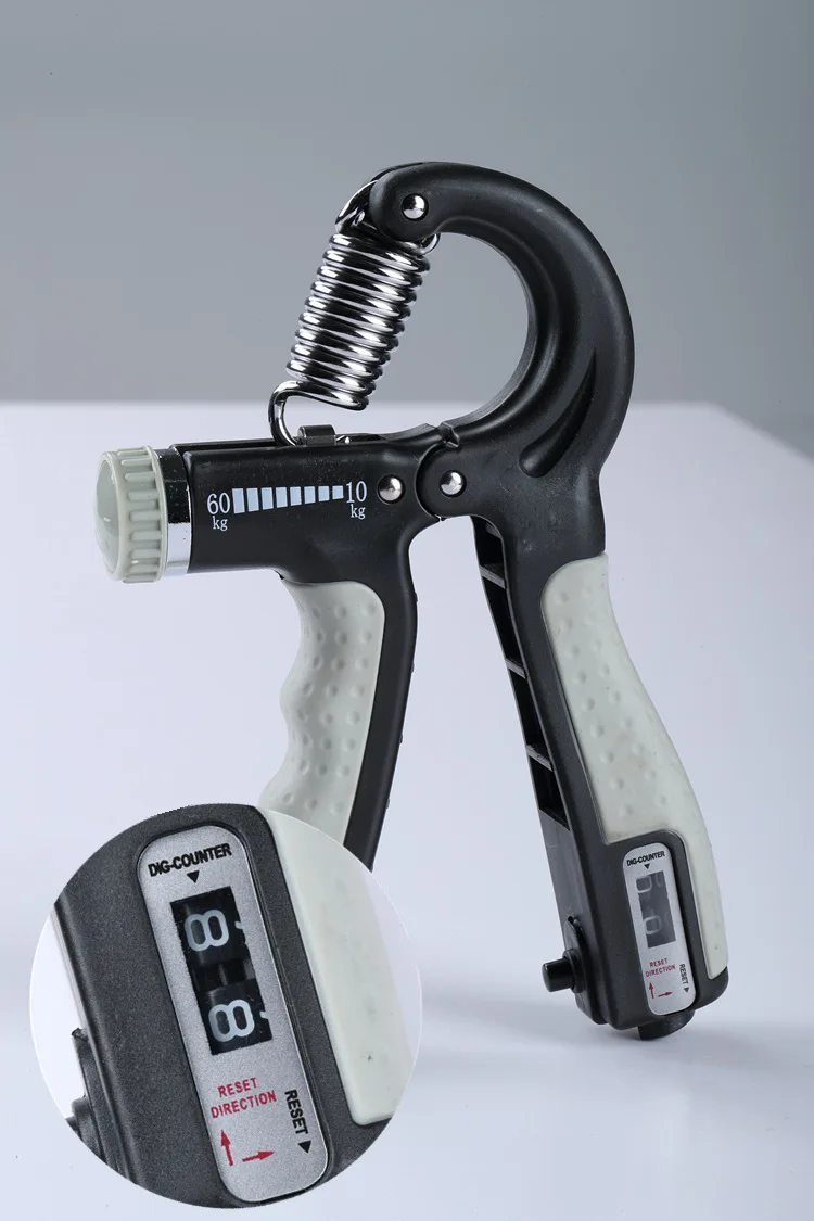 

Gym Fitness Hand Grip Men Adjustablefitness Hand Exerciser Grip Wrist Training Hand Gripper Trainer With Counter