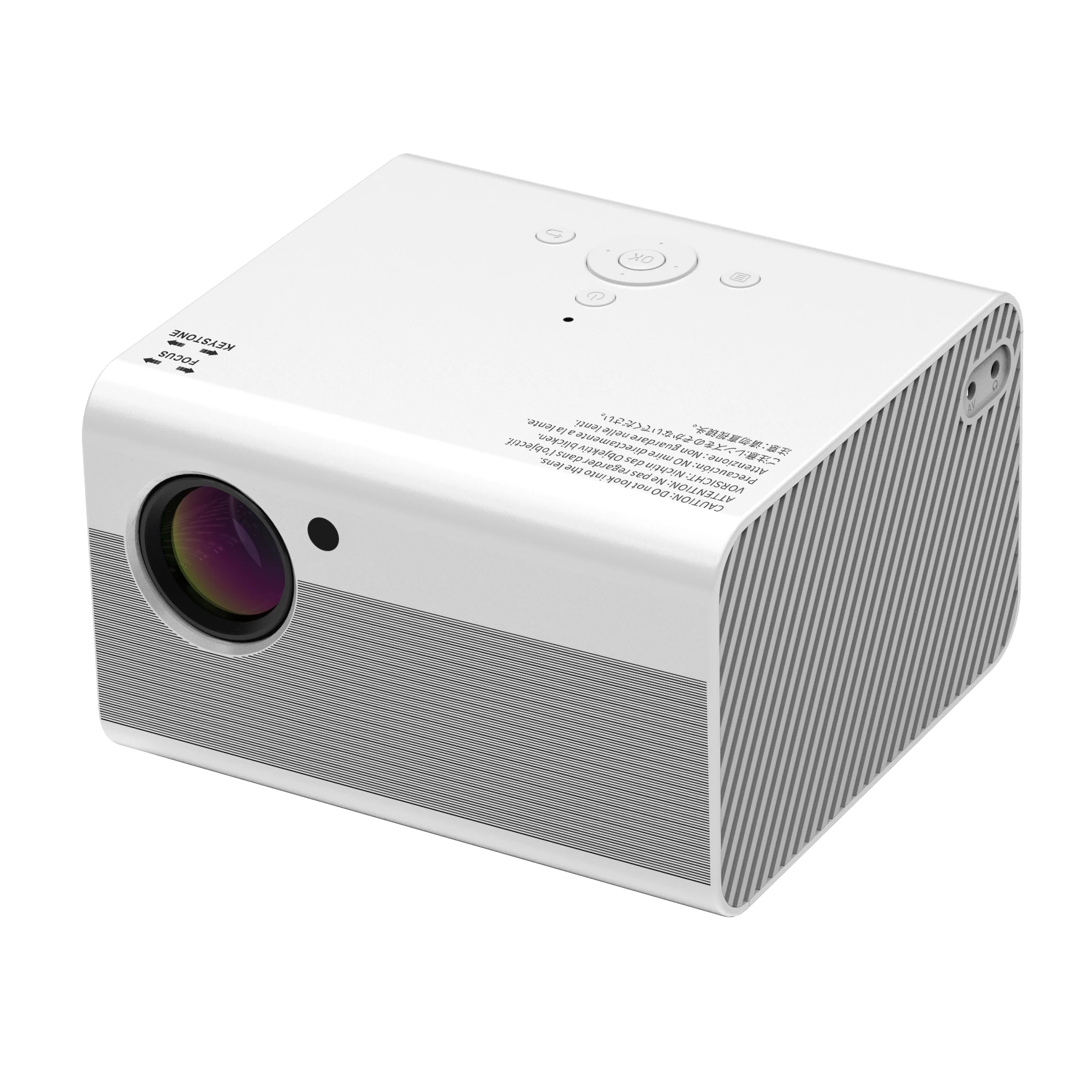 

T10 Full HD 1080P Projector Mini LED Proyector Native 1920x1080 4500 Lumens Android Home Theater Video Beamer Android version, 16.7k