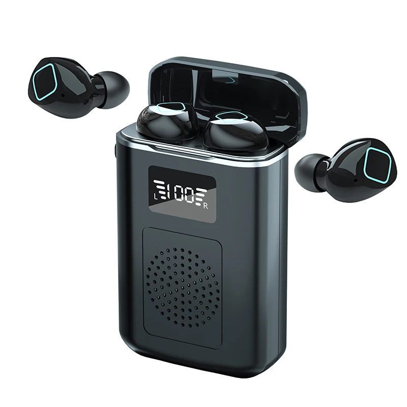 

Handsfree Waterproof Audifonos Auriculares Ecouteur Earbuds M6 Headset Wireless BT 5.0 TWS Bluetooth Speaker Earphone