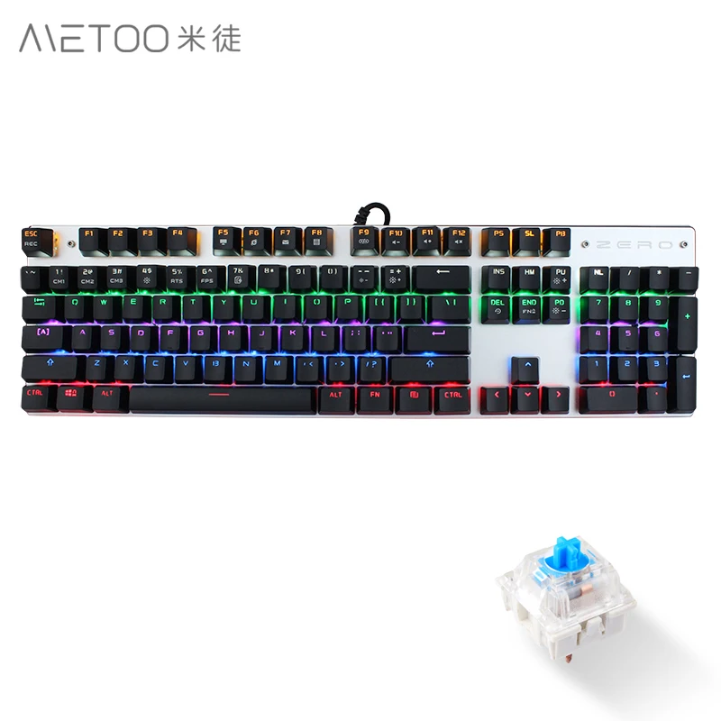 

Keyboard Gaming 104 Keys Portable Backlight Rainbow Colors Keyboard Private Label Gaming Keyboard Computer
