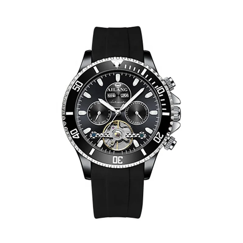 

YD ailang multifunctional automatic mechanical watch men's perpetual calendar men's waterproof watch