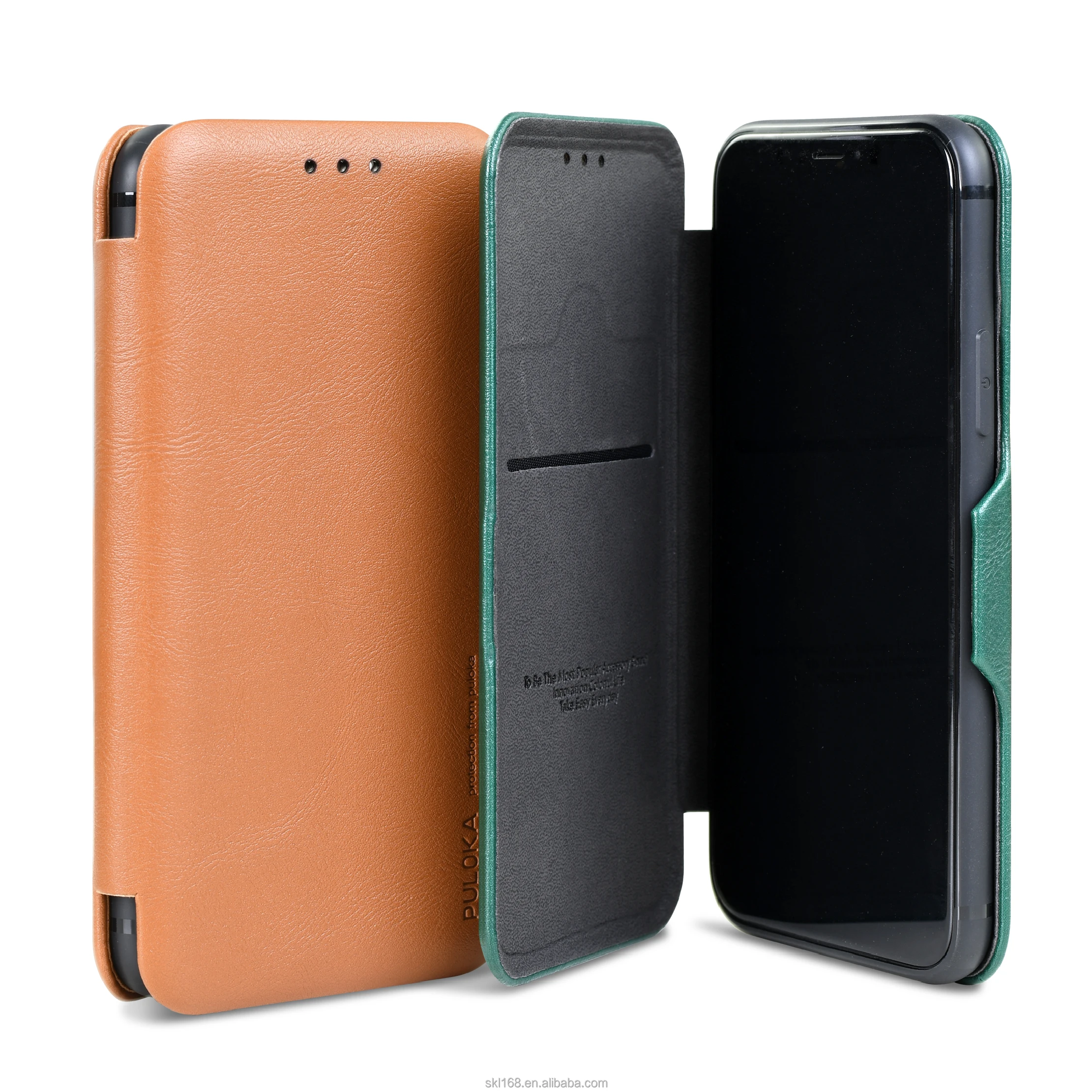 

High Quality Leather Wallet Mobile Phone Flip Cover Book Case For Iphone 12 Pro Max PU Leather Case, 5 colors