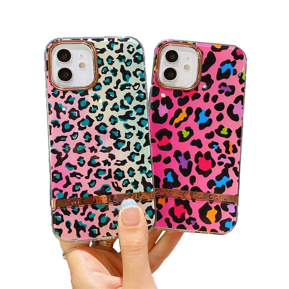 

Hot Selling Electroplated Marble Leopard Print Phone Case For iphone 12 X 11 11pro Luxury Cover for iphone 11