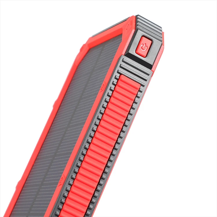 Solar Power Bank 15000mAh Portable Power Bank Solar Phone Charger Fast Charger Dual USB for Smartphones Tablet - ANKUX.COM