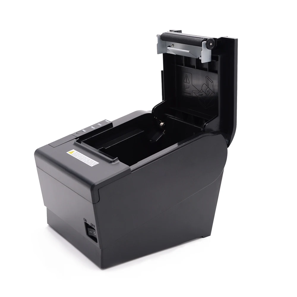 

80mm Small Receipt Printer Restaurant Thermal With Cutter