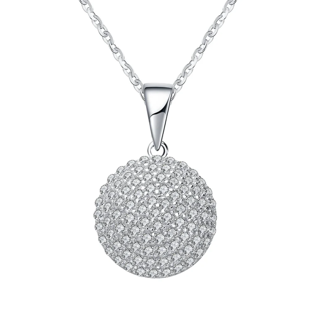 

China Factory Supply High Quality Jewelry Chains 925 Sterling Silver Link Chain Round Romantic Silver Jewelry Necklace