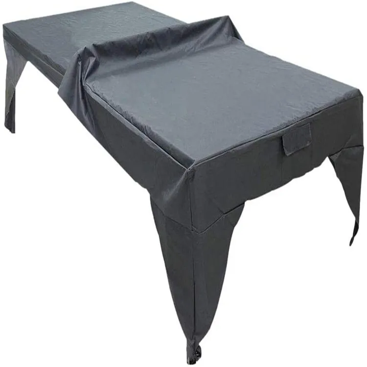 Quick Delivery Direct Sales Uvproof Pingpong Table Cover Foldable