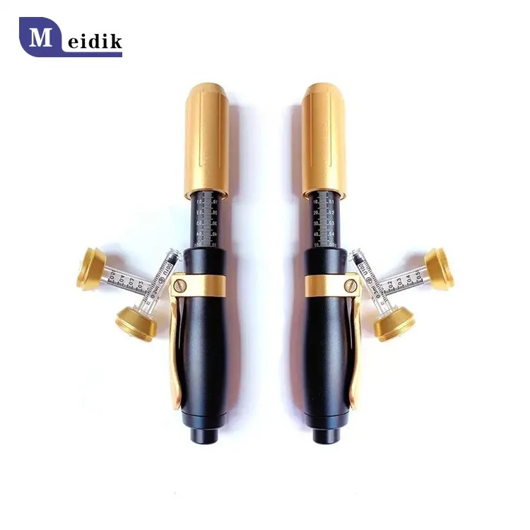 

Needle free Stainless steel 0.3&0.5 ml pen lips hyaluronic acid dermal filler injector gun