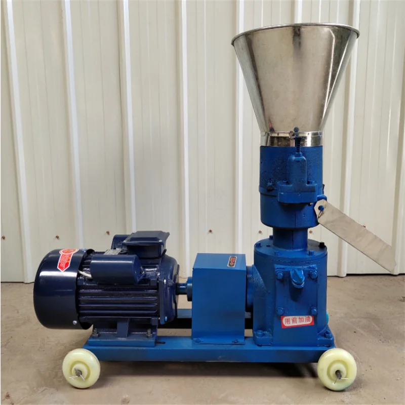 feed pellet machine making