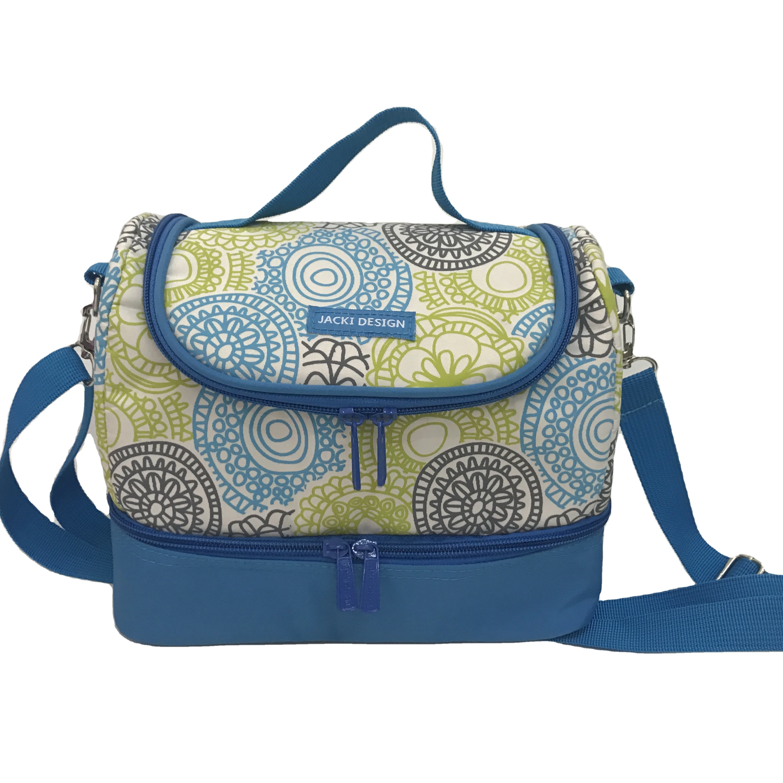 

Double Layer Cooler Kids Insulated Bag Thermal Picnic Tote Lunch Bags