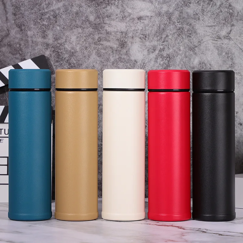 

Mikenda smart water bottle with led temperature display customize logo thermos vacuum flasks, As picture