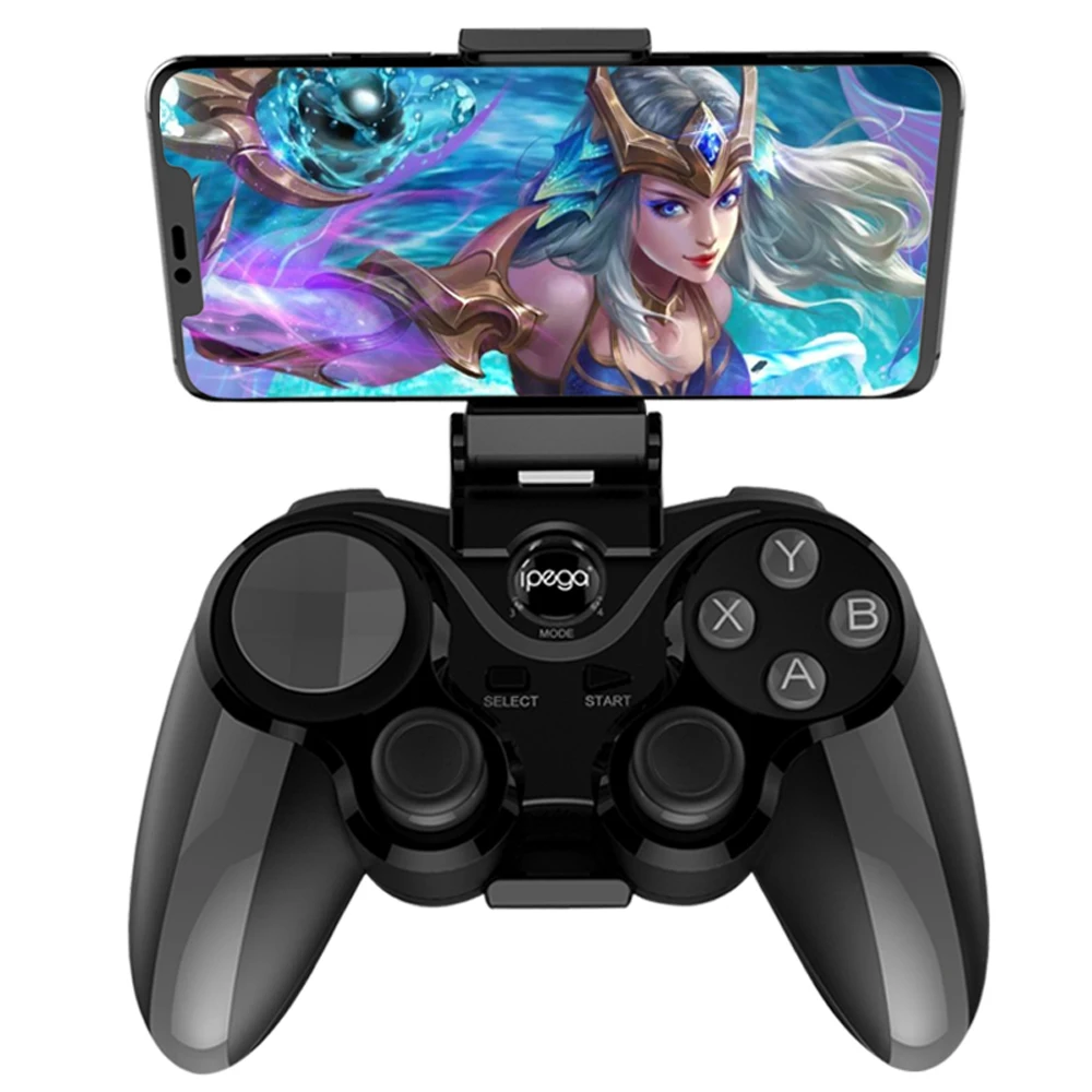 

New iPega PG-9128 Wireless Gamepad blue tooth Game Controller for ios android tv Joystick controller pubg controller, Black