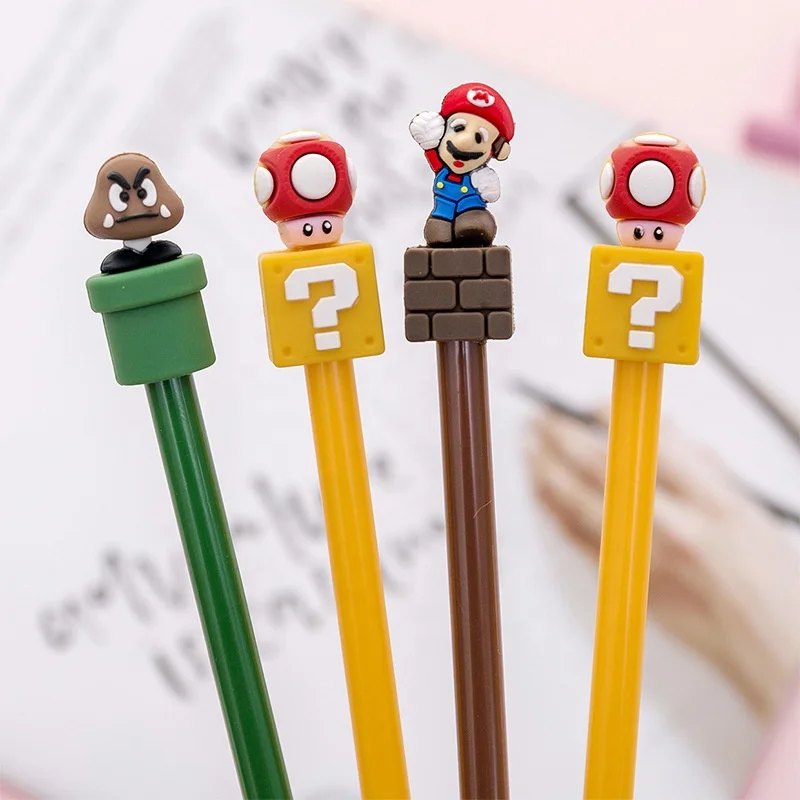 

Promotional kids gift school stationery cartoon cute gel pen kawaii