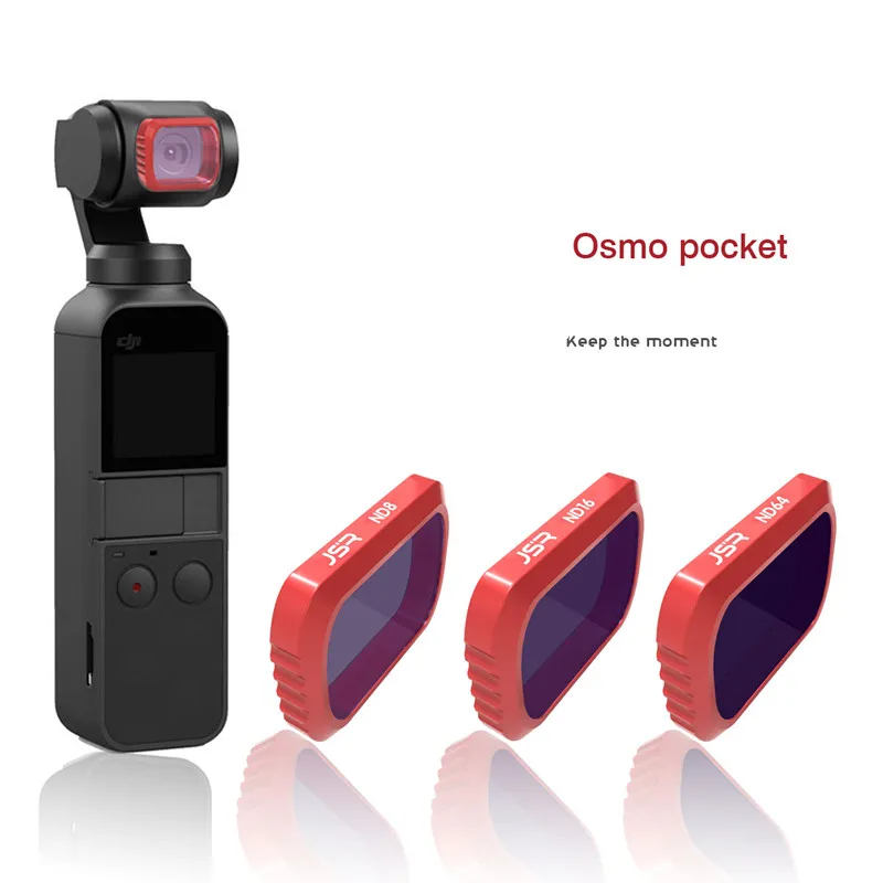 

OSMO Pocket Camera Filter CPL/UV/ND 4 Neutral Density Filters Set For DJI Osmo Pocket Optical Glass Lens Accessories