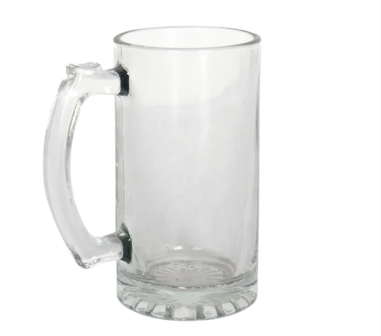 

Wholesale 22oz Sublimation Frosted Glass Beer Cup, Transparent/frosted