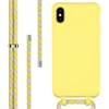 Aamzon Hot Sale Silicon Detachable Necklace Smartphone Phone Case for IPhone 11 Pro Max Crossbody case with straps chain ropes