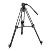 Wholesales aluminum studio video camera stand plastic elevator rotation tripod for telescope